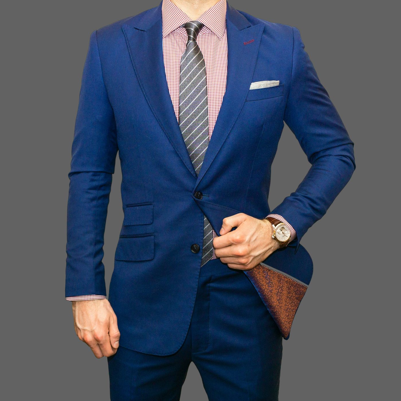 Blazer masculino elegante para ocasião especial