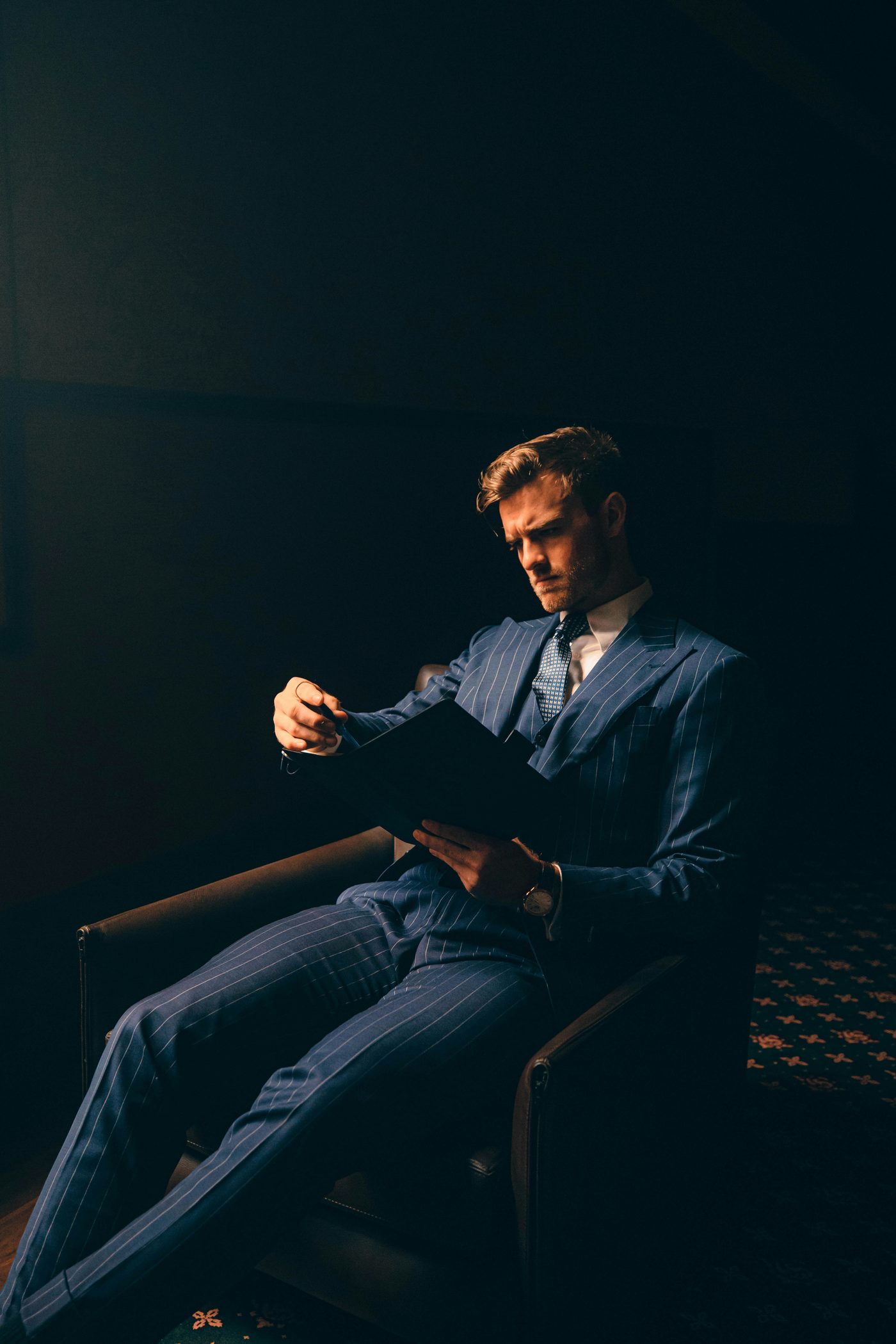 Moda masculina premium com acabamento refinado